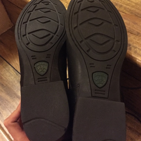 Black Lace up Boots - Picture 3 of 4